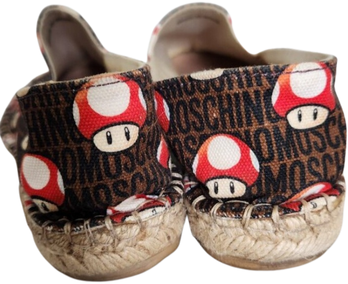 Moschino Mario Toadstool espadrille flats